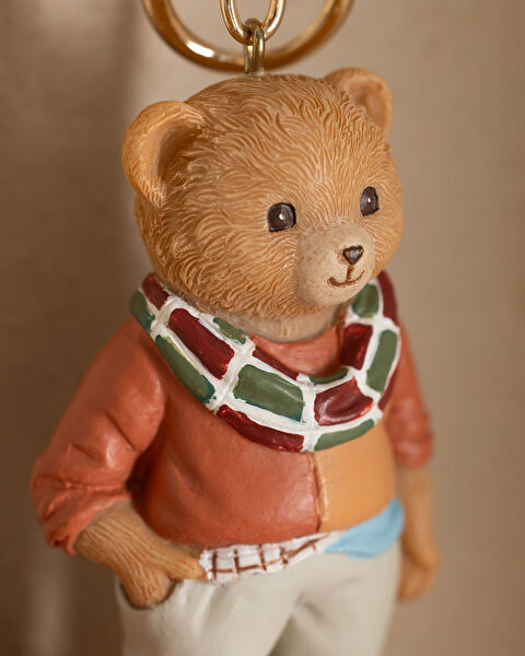 Pour Bear Keychain - Salmon - 2