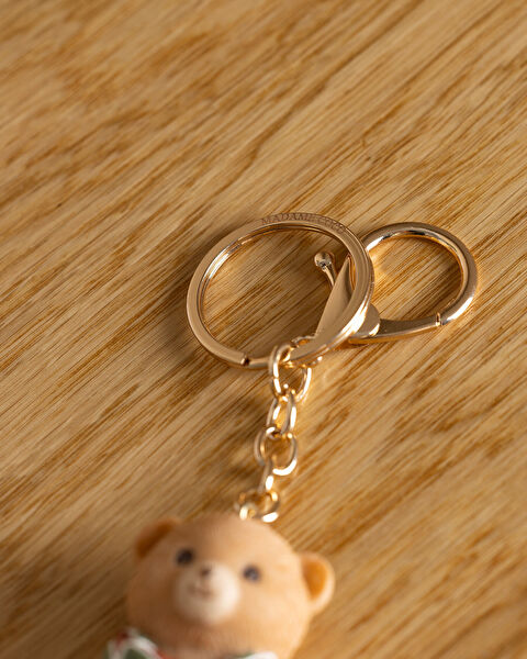 Pour Bear Keychain - Salmon - 1