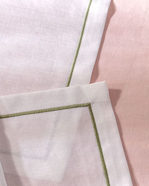 Set de Table 2 Pièces La Lavande - Blanc/Lilas - 4