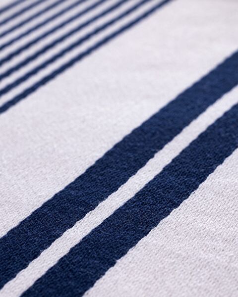 Estelle 2-Piece Placemat - Navy Blue/Light Beige - 3