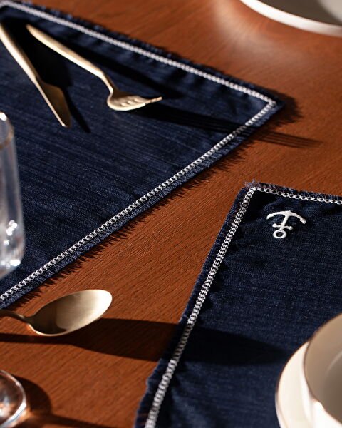 Service Américain 2 Pièces Ancre - 1