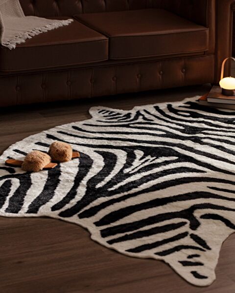Aleon Cowhide - Black/White - 150x200 cm - 0