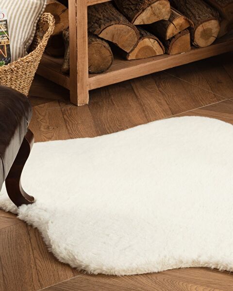 Arc En Ciel Rabbit Pelt - White - 90x150 cm - 1