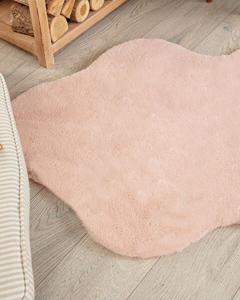 Arc En Ciel Konijnenvacht - Poeder - 90x150 cm - 1