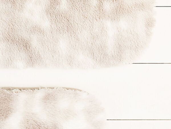 Damien Bath Mat - White/Grey - 60x100 cm - 3