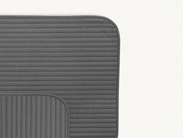 Mathılda 2-Piece Bath Mat - Anthracite - 50x80 cm - 2