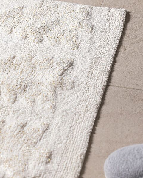 Esprit Bath Mat - Cream/Gold/Red - 50x80 cm - 2