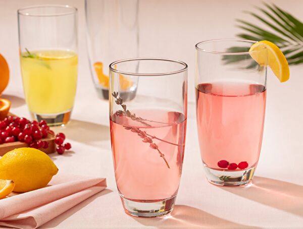 Ensemble de verres à boisson gazeuse 4 pièces Fabienne - 0