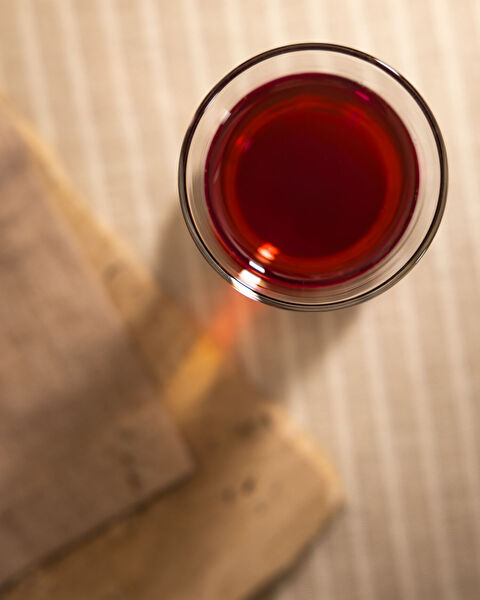 مجموعة زجاج شاي زهور لافيم بيضاء من 6 - 5