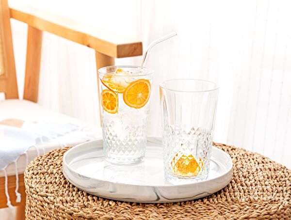 Calisto Lot de 4 verres à boissons gazeuses - 0