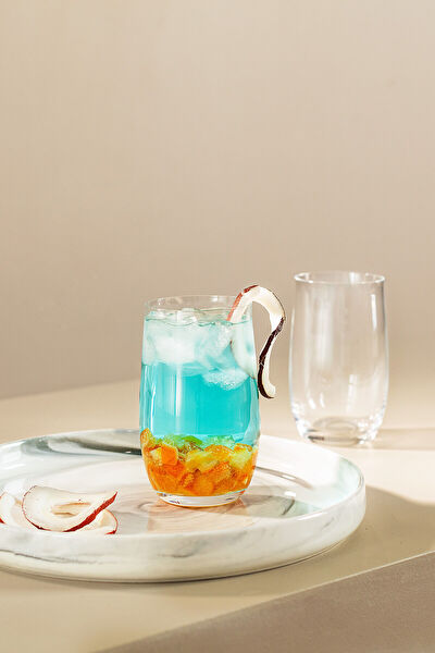 Lucinda Lot de 4 verres à boisson gazeuse en cristal 380 ml - 0