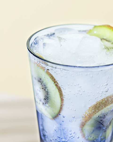 Domme Lot de 2 Gobelets en Plastique - Bleu Foncé - 445 ml - 2