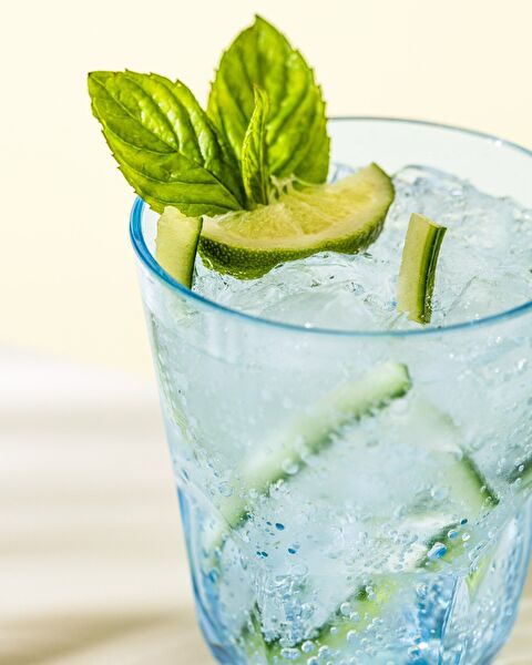 Gobelet en plastique Domme 2 pièces - Turquoise - 445 ml - 2