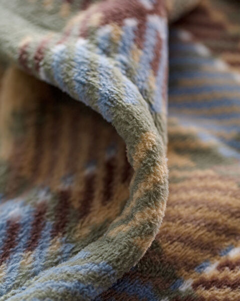 Couverture double imprimée polaire Antonin Welsoft - Kaki - 4