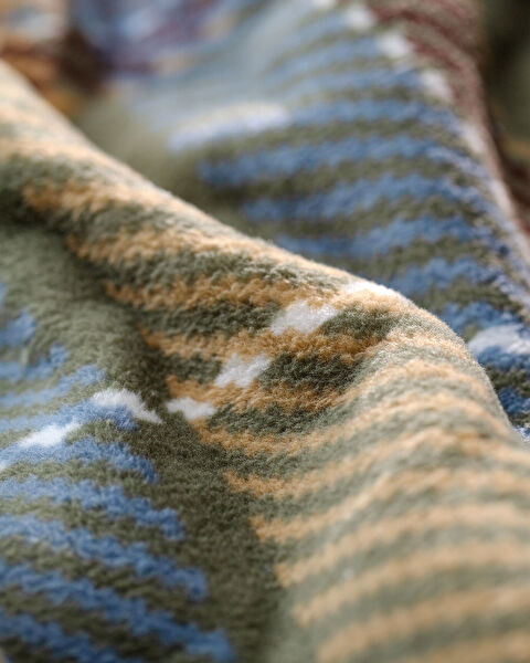 Couverture double imprimée polaire Antonin Welsoft - Kaki - 2