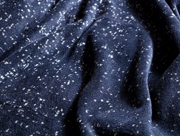 Neblige Baumwoll-Jacquard-Decke - 2