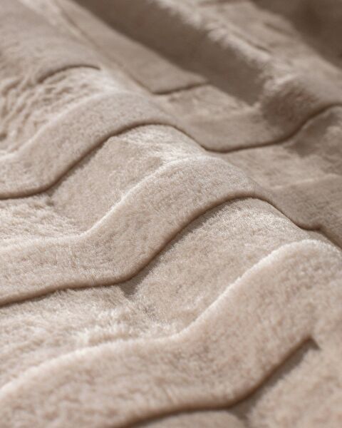 Clementine Mink Emboss Doppeldecke – Beige - 3