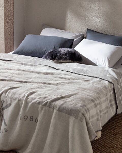 بطانية قطن جاكار كلوني - 2