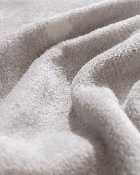 Aude Single Baumwoll-Jacquard-Decke – Grau - 5