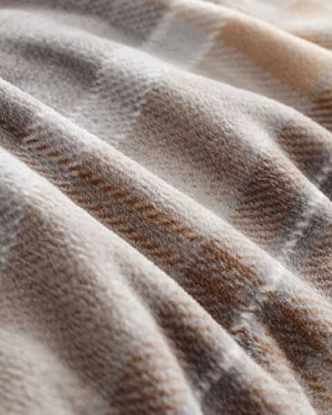 Tignes Double Welsoft Printed Blanket - Grey - 3