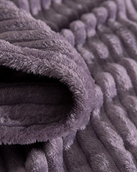 بطانية ويلو سوفت سادة  Corbeau - 6