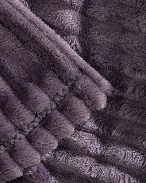 بطانية ويلو سوفت سادة  Corbeau - 5