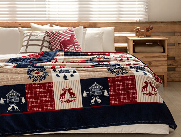 Albert Welsoft Polar Printed Single Blanket - Beige - 0