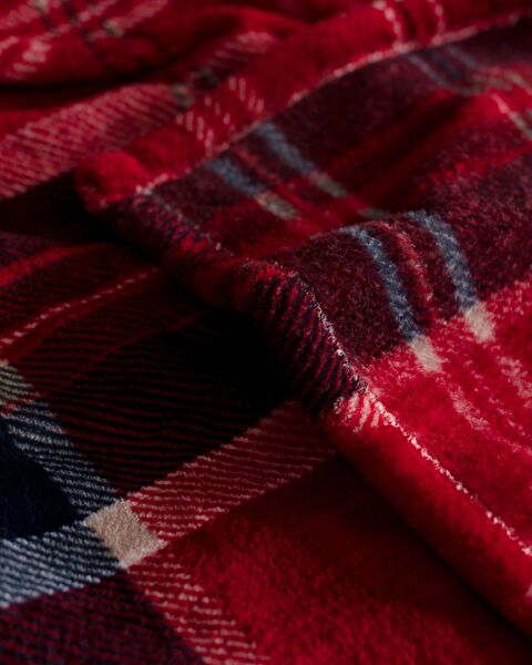 Tignes Single Welsoft Fleece Printed Blanket - Red - 4