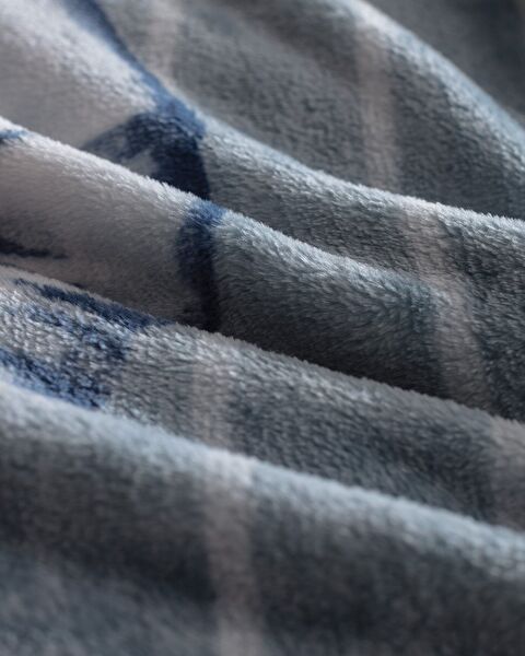 Fares Bear Single Welsoft Fleece Bedruckte Decke – Beige - 3