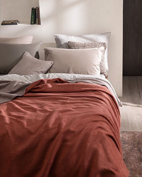 بطانية قطنية جاكارcaureo - 1