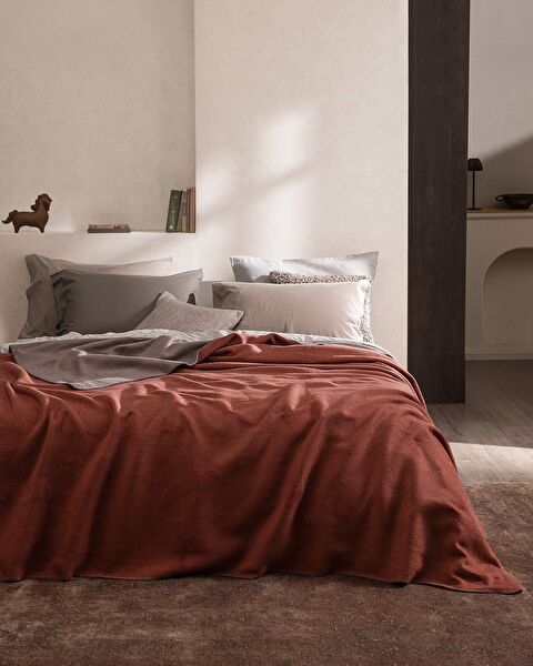 بطانية قطنية جاكارcaureo - 0