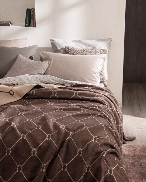 بطانية قطنية جاكارerouan - 1