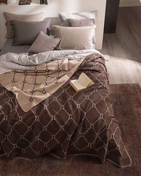 بطانية قطنية جاكارerouan - 3