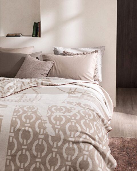 بطانية قطنية جاكارrouven - 3