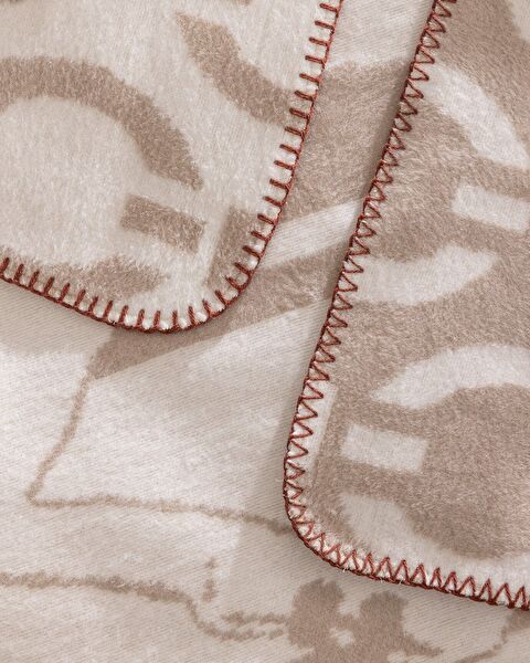 بطانية قطنية جاكارrouven - 5