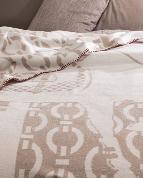 بطانية قطنية جاكارrouven - 4