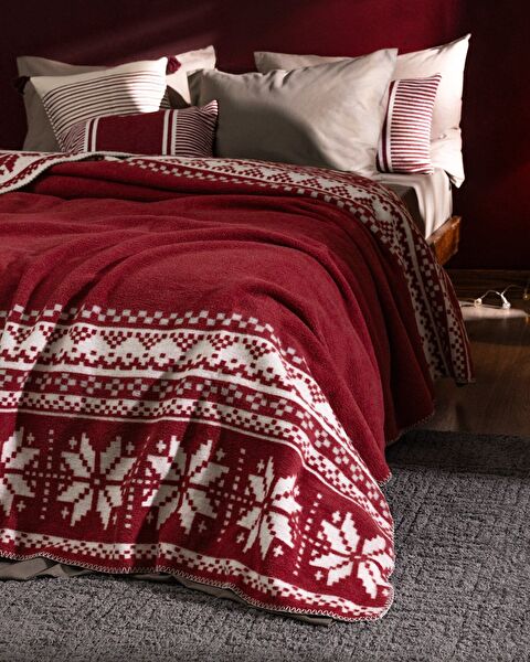 بطانية قطنية جاكارcaumel - 1