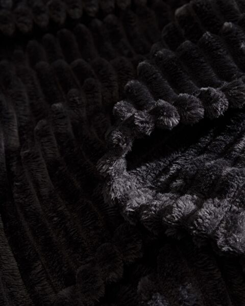 بطانية ويلو سوفت سادة  Corbeau - 5