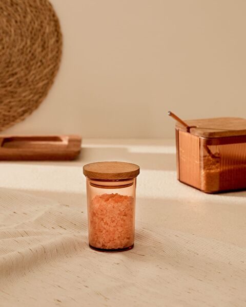 Renard Gewürzregal aus Holz mit Abdeckung - 1