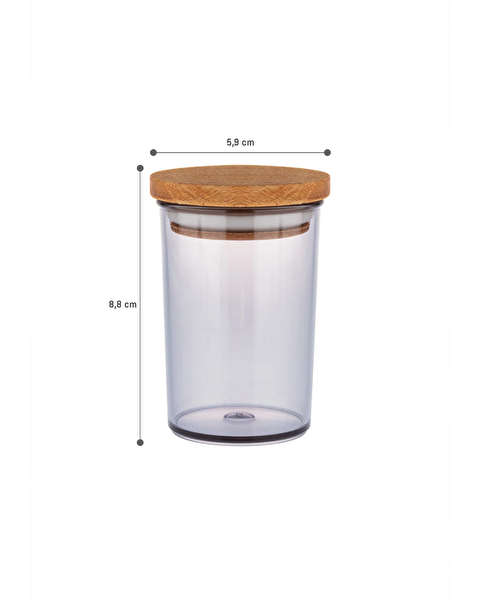 Renard Wooden Spice Rack with Cover - 4