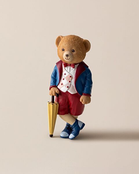 Colin Figurine - Navy Blue/Claret Red - 0