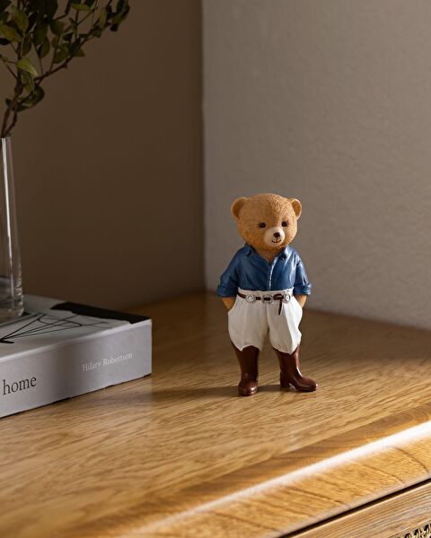 Emma Figurine - Navy Blue/Grey - 1