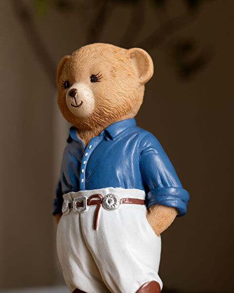 Emma Figurine - Navy Blue/Grey - 2