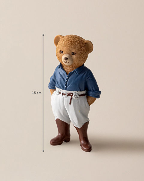 Emma Figurine - Navy Blue/Grey - 5