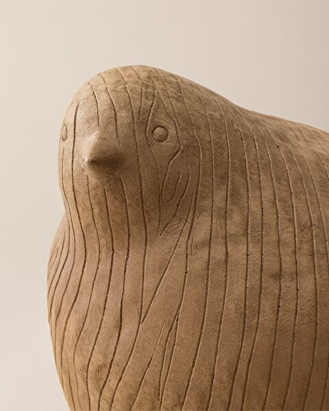 Colombe Figurine - Light Brown - 3