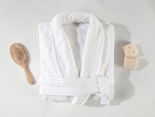 Chance Peignoir Col Châle Unisexe - 9