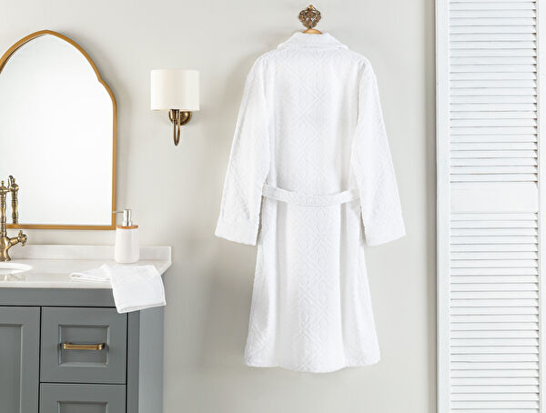 Chance Peignoir Col Châle Unisexe - 6