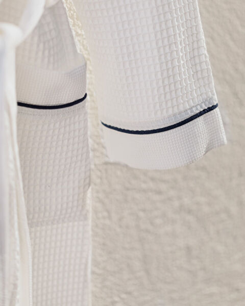 Marty Kimono Unisex Bornoz/terlik Seti - 3