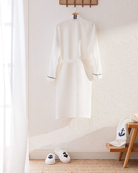 Marty Kimono Unisex Bornoz/terlik Seti - 1