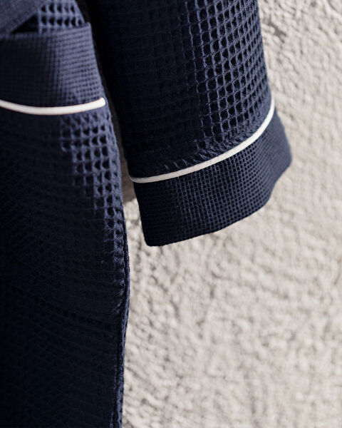 Marty Kimono Unisex Bathrobe/slippers Set - 3